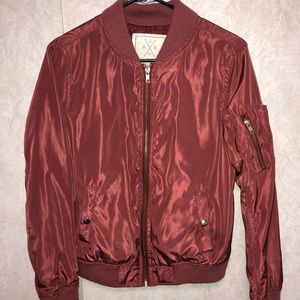 Silky bomber jacket